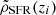 $ \tilde{\rho}_{\mathrm{SFR}}(z_i) $