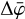 ${\rm{\Delta }}\bar \varphi $