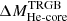 $ \Delta M_\mathrm{He\text{-}core}^{\mathrm{TRGB}} $