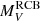 $ M^{\rm RCB}_V $