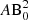 $ A{\rm B}^2_0 $