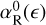 $\alpha _{\rm{R}}^0\left( \right)$