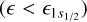 $\left( { &lt; {_{1{s_{{1 \mathord{\left/{\vphantom {1 2}} \right.\kern-\nulldelimiterspace} 2}}}}}} \right)$