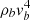 $ \rho_b v_b^4 $