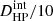 $ D_{\mathrm{HP}}^{\mathrm{int}}/10 $