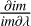 ${{\partial im} \over {im\partial \lambda }}$