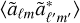 $\left\langle {{{\tilde a}_{\ell m}}\tilde a_{{\ell ^\prime }{m^\prime }}^*} \right\rangle $