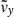 $ \tilde{\mathit{v}}_{\mathit{y}} $