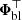 $ \boldsymbol{\Phi}_{\mathrm{bl}}^{\top} $
