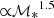 $ {\propto}{\mathcal{M}_*}^{1.5} $