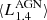 $ \langle{L_{1.4}^{\mathrm{AGN}}}\rangle $
