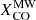 $ X_{\mathrm{CO}}^{\mathrm{MW}} $
