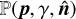 ${\rm{P}}\left( {{\bf{p}},\gamma ,{\bf{\hat n}}} \right)$