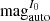 $ {\rm mag}_{\rm auto}^{I_0} $