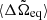 $ \langle\Delta \tilde{\Omega}_{\mathrm{eq}}\rangle $