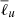 $ \overline{\ell}_u $