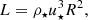 $$ \begin{aligned} L = \rho _\star u_\star ^3 R^2, \end{aligned} $$
