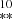 $ _{**}^{10} $