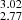 $ _{2.77}^{3.02} $