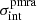 $ \sigma_{\mathrm{int}}^{\mathrm{pmra}} $