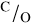 Mathematical equation: ${\raise0.7ex\hbox{${\rm{C}}$} \!\mathord{\left/ {\vphantom {{\rm{C}} {\rm{O}}}}\right.\kern-\nulldelimiterspace}\!\lower0.7ex\hbox{${\rm{O}}$}}$