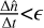 Mathematical equation: ${{{\rm{\Delta }}\hat n} \over {{\rm{\Delta }}t}}{\rm{ < }}\epsilon$