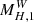 $ M_{H,1}^W $
