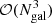$ \mathcal{O}({N^3_\mathrm{gal}}) $