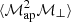 $ \langle{{\mathcal{M}^2_\mathrm{ap}}{\mathcal{M}_{\perp}}}\rangle $