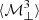 $ \langle{{\mathcal{M}^3_{\perp}}}\rangle $