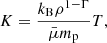 $$ \begin{aligned} K = \frac{k_\mathrm{B} \rho ^{1-\Gamma }}{\bar{\mu } m_\mathrm{p} } T, \end{aligned} $$
