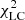 $ \chi^2_{{\rm LC}} $