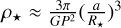 ${\rho _ \star } \approx {\textstyle{{3\pi } \over {G{P^2}}}}{\left( {{\textstyle{a \over {{R_ \star }}}}} \right)^3}$