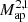 $ {M^{2,1}_{\rm ap}} $