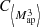 $ C_{{\left\langle{{M^3_{\rm ap}}}\right\rangle}} $