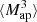 $ \langle{{M_{\rm ap}^3}\rangle} $