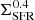 $ \Sigma_{\mathrm{SFR}}^{0.4} $