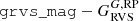 $ \mathtt{grvs}\_\mathtt{mag}-G^{G,\mathrm{RP}}_{\mathrm{RVS}} $