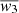 $ \overline{\mathit{w}_{3}} $