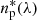 $ n_{\rm p}^*(\lambda) $