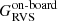 $ G_{\mathrm{RVS}}^\mathrm{on\text{-}board} $