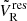 $ \tilde{V}_{\mathrm{R}}^{\mathrm{res}} $