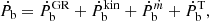 $$ \begin{aligned} \dot{P}_{\rm b} = \dot{P}_{\rm b}^\mathrm{GR} + \dot{P}_{\rm b}^\mathrm{kin} + \dot{P}_{\rm b}^{\dot{m}} + \dot{P}_{\rm b}^\mathrm{T}, \end{aligned} $$