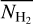 ${\bar N_{{{\rm{H}}_2}}}$
