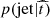 $ p(\mathrm{jet} | \widehat{t}) $