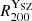 $ {R_{200}^{\mathrm{Y}_\mathrm{{SZ}}}} $