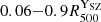 $ 0.06{-}0.9 {R_{500}^{\mathrm{Y}_\mathrm{{SZ}}}} $
