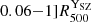 $ 0.06{-}1] {R_{500}^{\mathrm{Y}_\mathrm{{SZ}}}} $