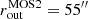 $ r_{\mathrm{out}}^{\mathrm{MOS2}}=55^{\prime\prime} $