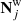 $ \mathbf{N}^{\mathrm{w}}_j $